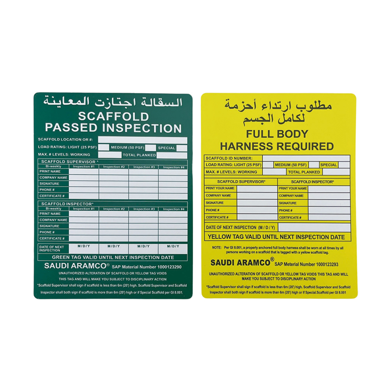 OP023 Bezpieczne zawieszki do rusztowań Matowe wykończenie zewnętrzne Trwałe